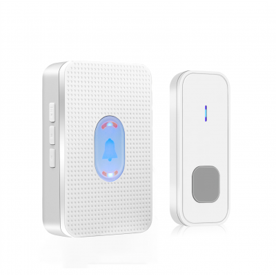 Digital electronic Programmable wireless doorbell with led flash